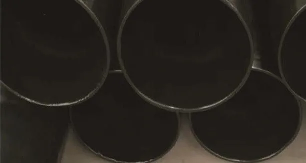热浸塑穿线管 — 大口径黑色端面